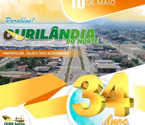 Parabéns, Ourilândia do Norte!