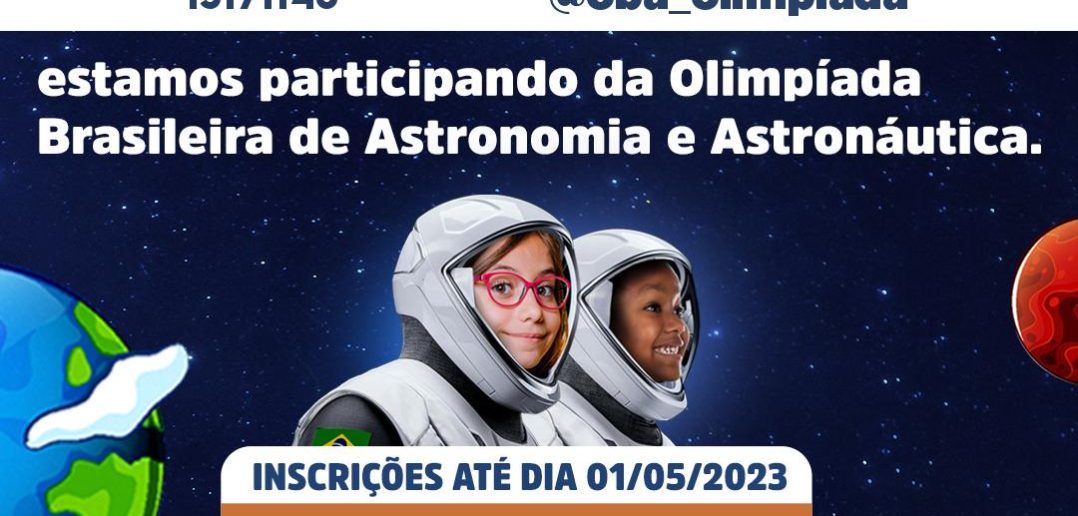 A Escola Deilton Dias, estão participando das Olímpiadas Brasileira de Astronomia e Astronáutica