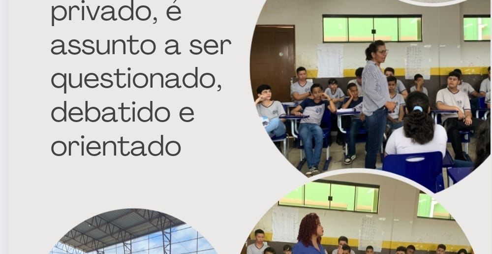 Palestra sobre psicologia e prevenção na escola